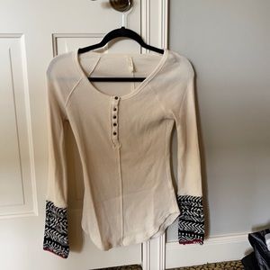 Free People Long Sleeve Henley shirts. $15 each
